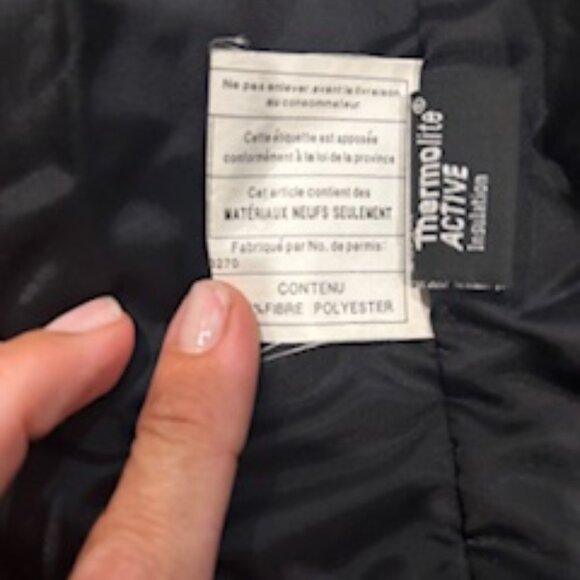 EUC Danier Genuine Leather jacket insulated removable vest size XXL - Picture 10 of 14